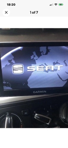 Seat garmin sat nav system - garmin,