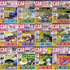 Magazine Car Mechanics Motor Repairs Contents Shown - Various 1968 - 2017