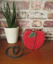 Ollie & Nic Eve Apple Bag Red