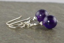 Simple Round Amethyst Gemstone
