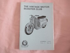 The vintage motor scooter club - the,