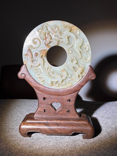Chinese old white jade - white,