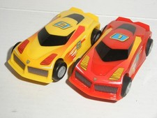9V MICRO Scalextric - Pair of Hyper Cars - Nr. Mint