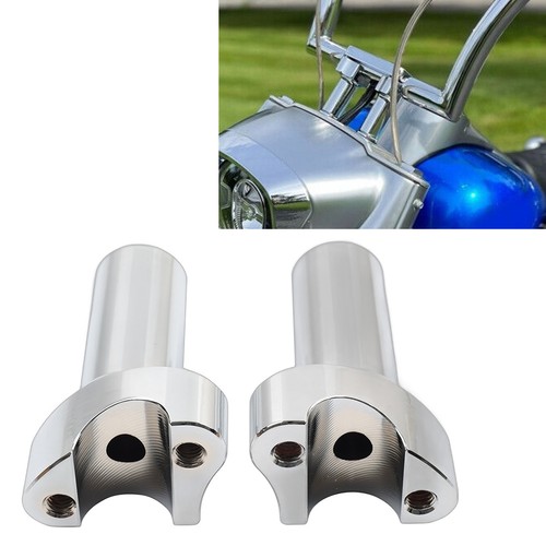 Straight handlebar risers - straight,