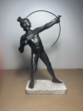 Vintage Cast Metal Roman