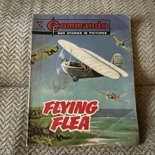 Vintage Commando War Picture Comic No 911 Flying Flea