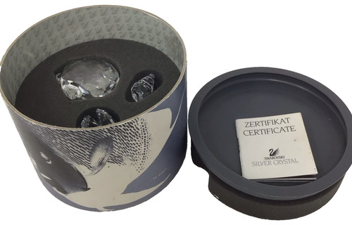 Swarovski silver crystal - silver,