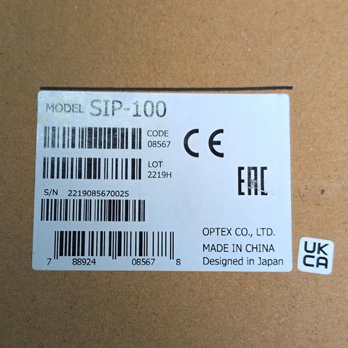 Optex redwall sip 100 - redwall, sip-100