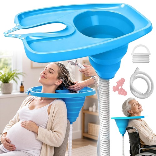 Portable hair washing - washing, basin