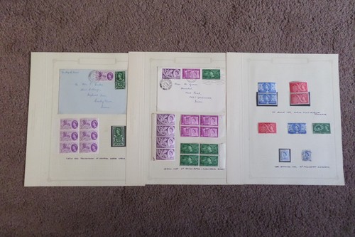 Old british stamps - old,