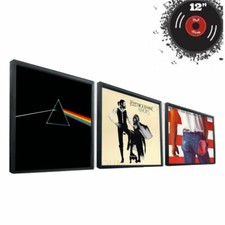 Vinyl record frame wall - 12",