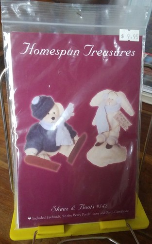 Vtg homespun treasures skeez - treasures,