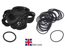 BLACK HAIR BANDS Elastics Bobbles Kids Girls School Ponies Ties Accessory Lot UK