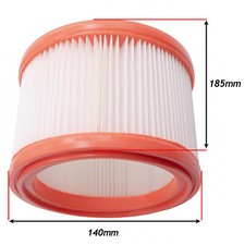 NILFISK ALTO Filter Cartidge For Multi 20 Multi 30 Series Vacuum 185mm x 140mm
