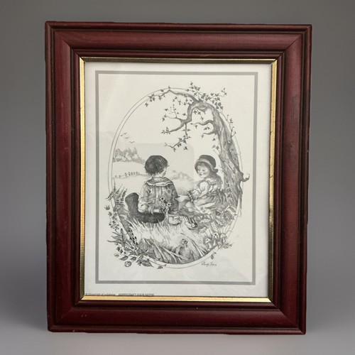 Vintage glenda rae framed - glenda,