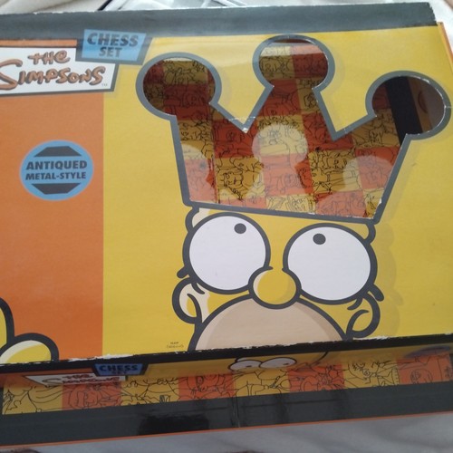 The simpsons chess set vintage - simpsons,