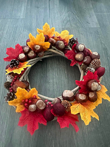 Artificial autumn maple - autumn,