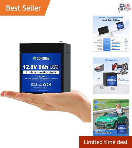 High performance 12v - performance, 6ah