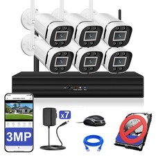 3MP HD Wireless CCTV System