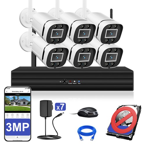 3mp wireless cctv system - 3mp,