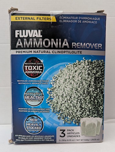 Fluval ammonia remover 3x180g - fluval,
