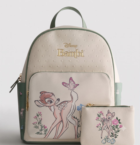 Bambi faux leather backpack - bambi,
