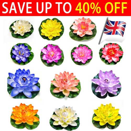 17cm artificial lotus - 10/17cm, water