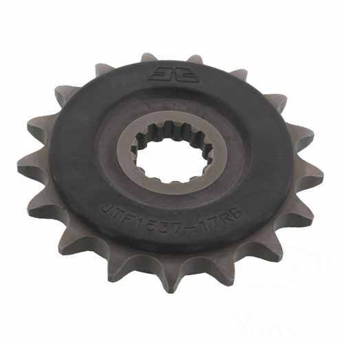 Front sprocket tooth pitch - front, 17