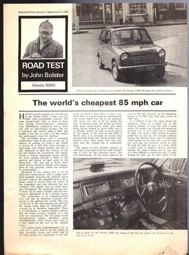 Honda n600 road - honda, test