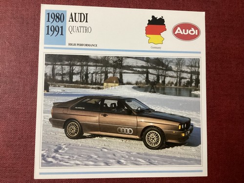 Audi quattro 1980 high - audi, quattro,