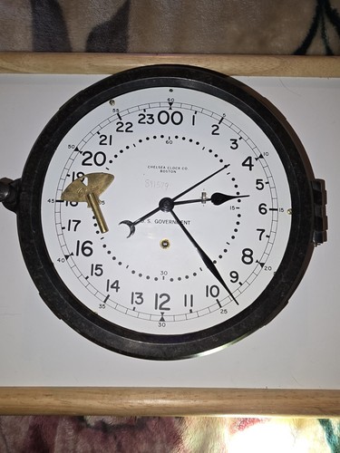 Vintage chelsea clock - chelsea,
