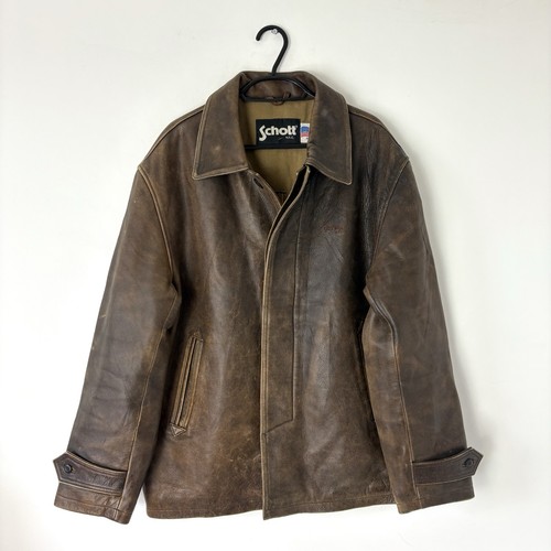 Schott 6875 cowhide - cowhide, leather