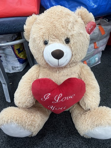 Giant love you teddy bear - i,