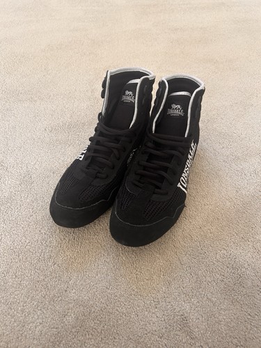 Black lonsdale boxing boot - black,