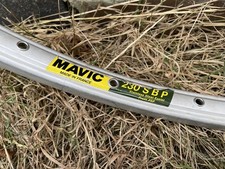 Mavic 230 rim NOS Silver Ultra rare 28 hole version