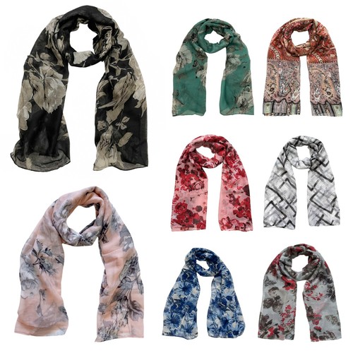 Ladies scarves printed scarf - scarves,