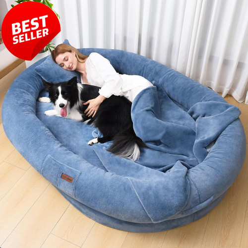 70x33x12 human dog bed - human,