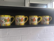 Set of 4 M&S Easter Mugs From