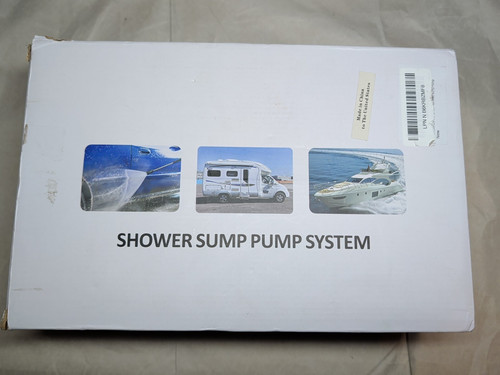 12v 750gph shower sump pump - 750gph,