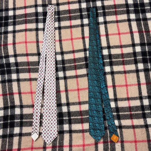 Vintage 1950s neck ties - 2x,