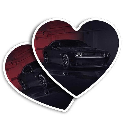 Vertical vinyl sticker - 2x,