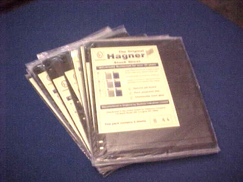 Each hagner stock sheets - each, 2