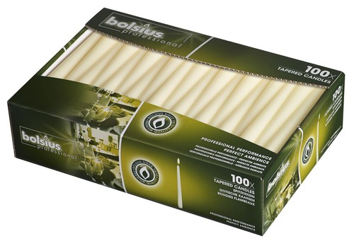 Bolsius box 100 - 100, ivory