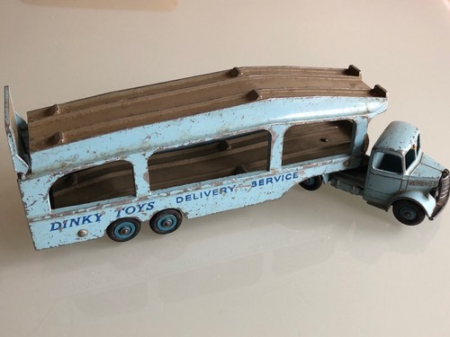 Dinky car transporter - car,