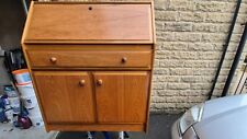 Sutcliffe Teak Bureau Cabinet  With Drawer & Shelf