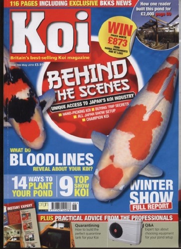 Koi magazine issue 146 may - magazine,