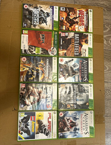 Xbox 360 pal games job - xbox,