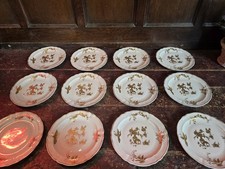 Set of 12 Antique Limoges