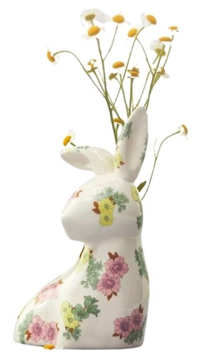 Anthropologie floral bunny - anthropologie,