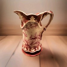 English Ironstone Jug Rare In